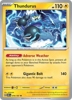 Thundurus #070/197 · Pokémon