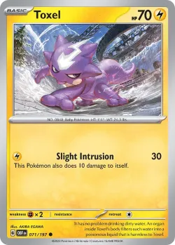 Toxel #071/197 · Pokémon