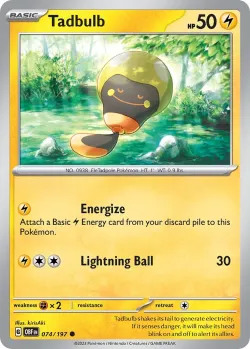 Tadbulb #074/197 · Pokémon