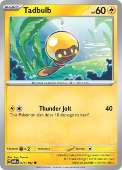 Tadbulb #075/197 · Pokémon