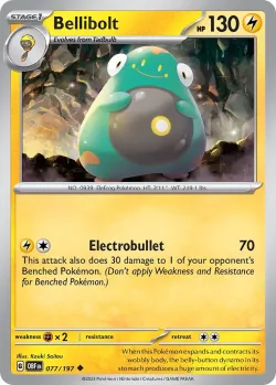Bellibolt #077/197 · Pokémon
