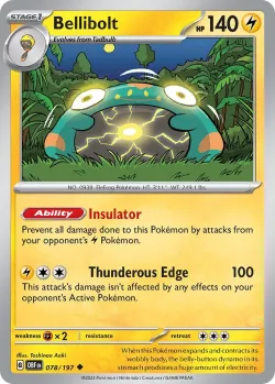 Bellibolt #078/197 · Pokémon