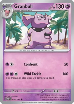 Granbull #088/197 · Pokémon