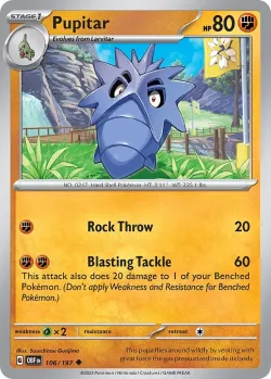 Pupitar #106/197 · Pokémon
