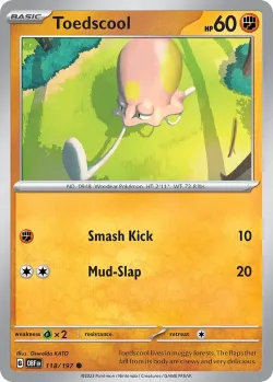 Toedscool #118/197 · Pokémon