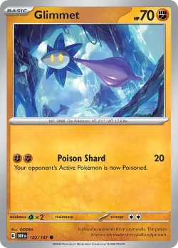 Glimmet #122/197 · Pokémon