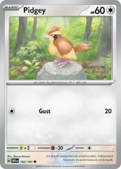 Pidgey #162/197 · Pokémon