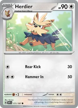 Herdier #171/197 · Pokémon