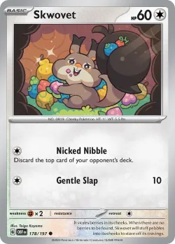 Skwovet #178/197 · Pokémon