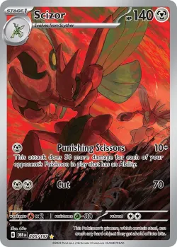 Scizor 「OBF 205/197」「EN」