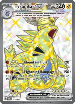 Tyranitar ex 「OBF 211/197」「EN」