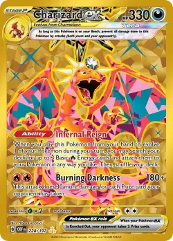 Charizard ex 「OBF 228/197」「EN」