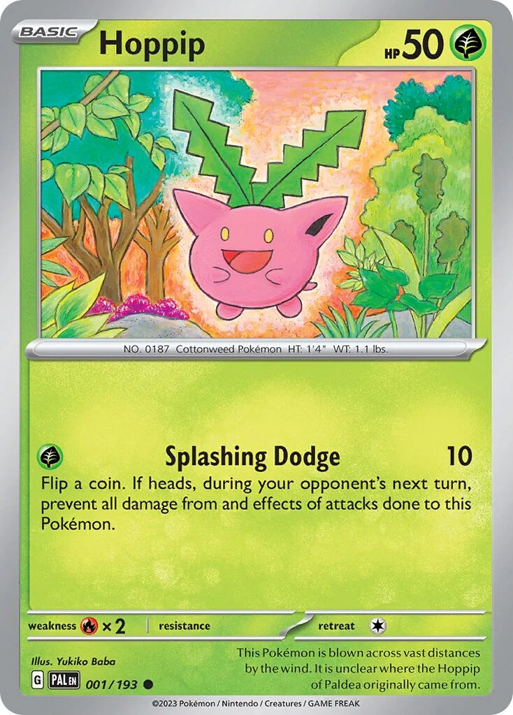 Hoppip 「PAL 001/193」「EN」