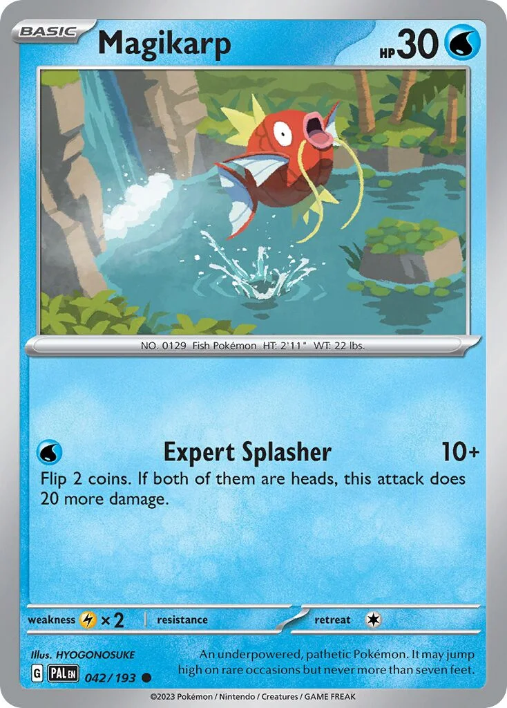 Magikarp 「PAL 042/193」「EN」
