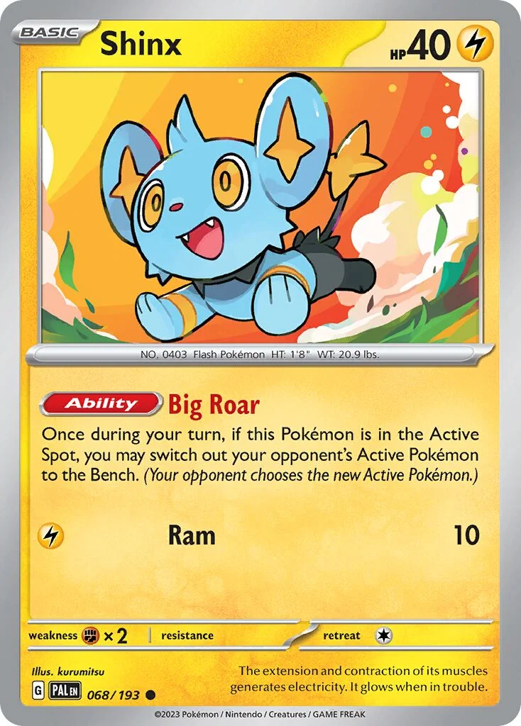 Shinx 「PAL 068/193」「EN」