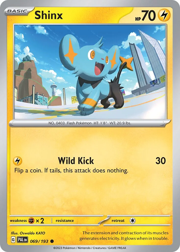 Shinx 「PAL 069/193」「EN」