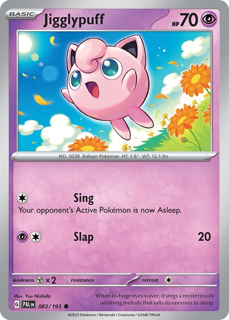 Jigglypuff 「PAL 083/193」「EN」