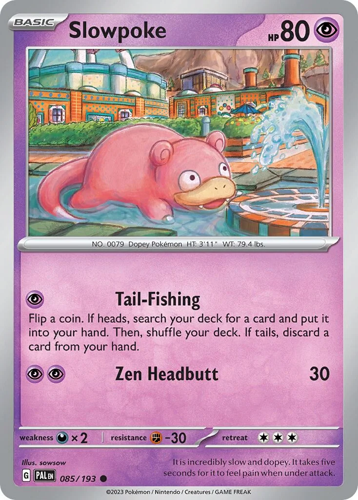 Slowpoke 「PAL 085/193」「EN」