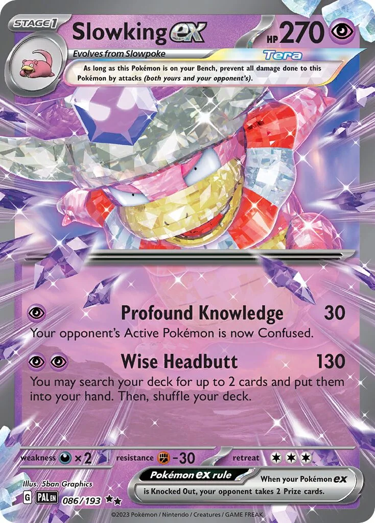 Slowking ex 「PAL 086/193」「EN」