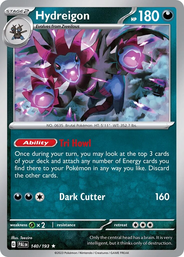 Hydreigon 「PAL 140/193」「EN」