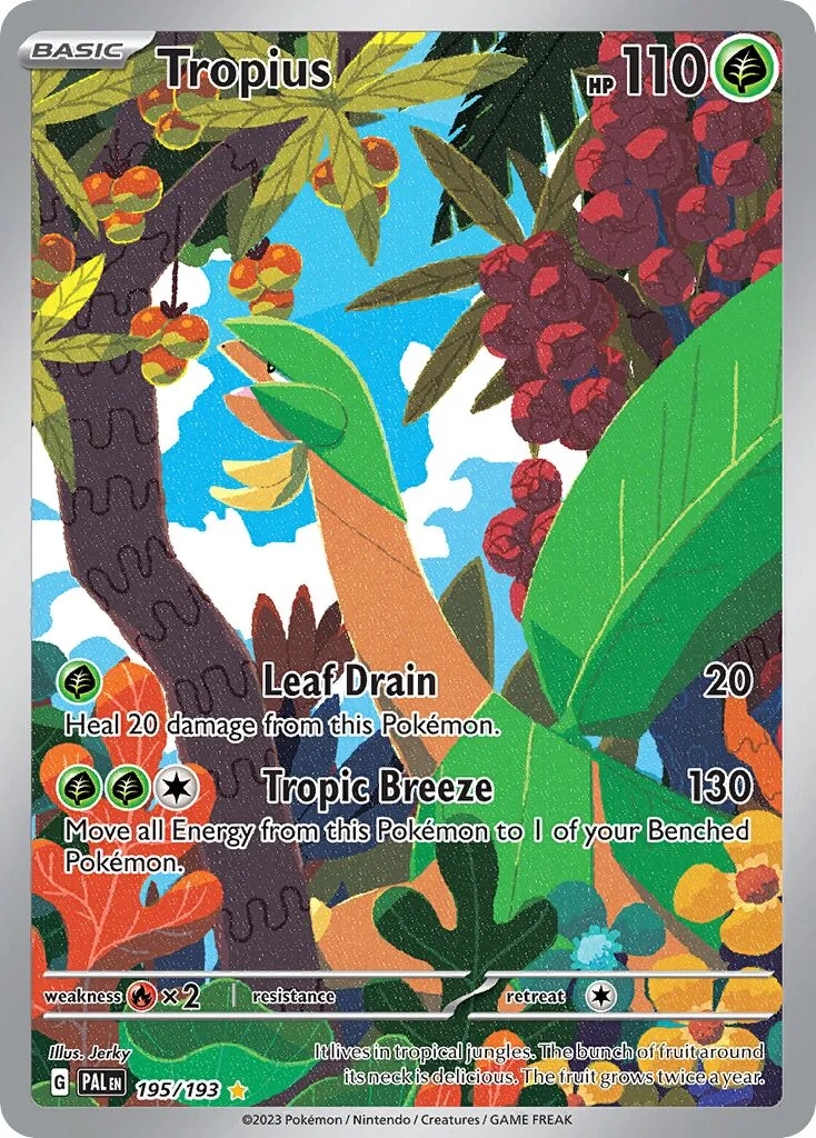 Tropius 「PAL 195/193」「EN」