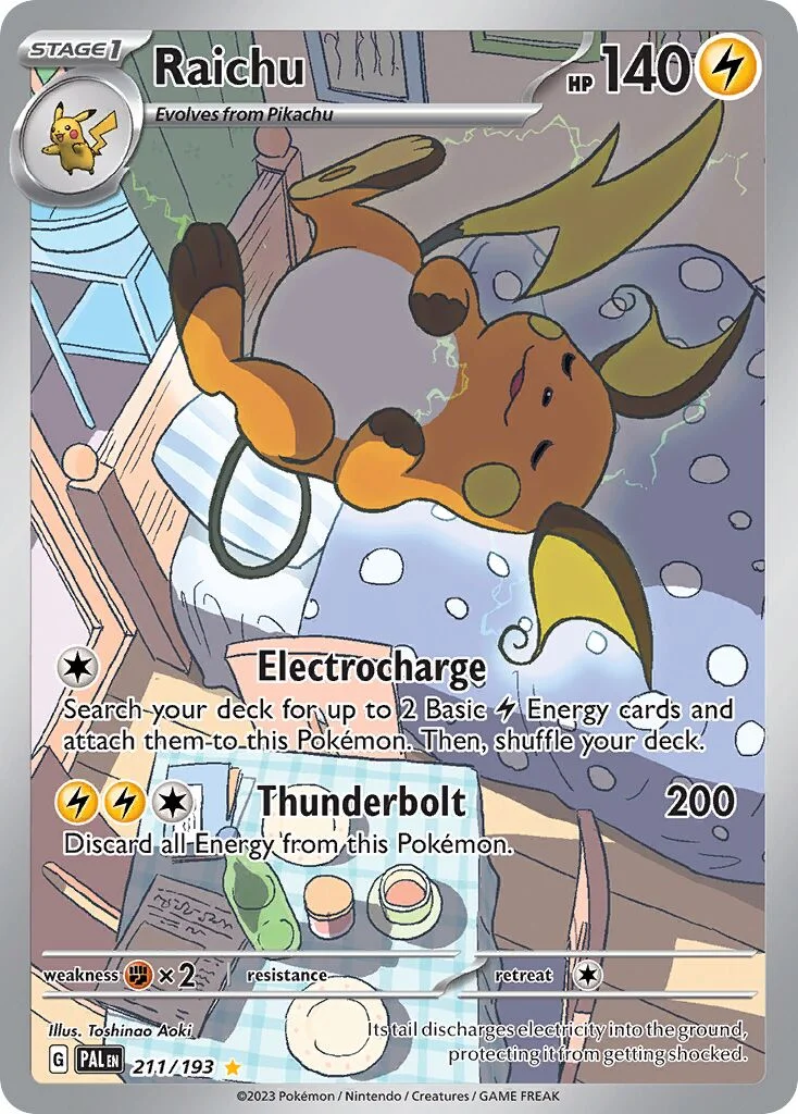 Raichu 「PAL 211/193」「EN」