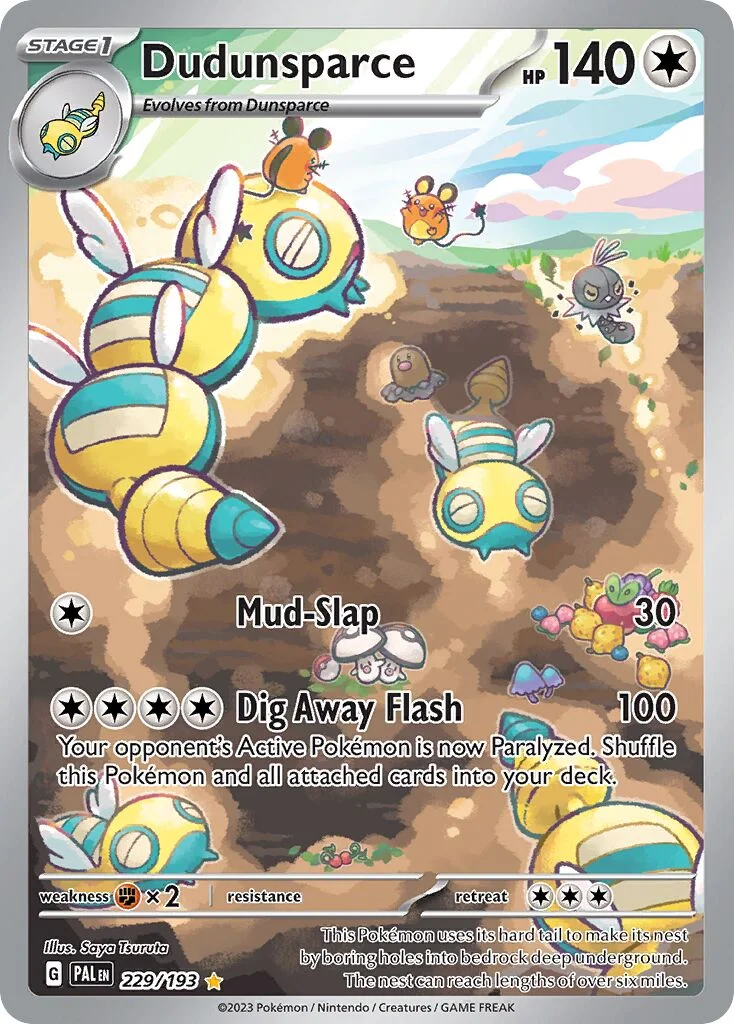 Dudunsparce 「PAL 229/193」「EN」