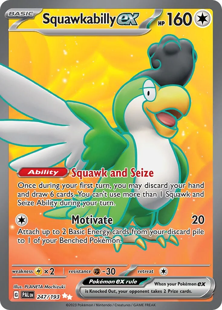 Squawkabilly ex 「PAL 247/193」「EN」