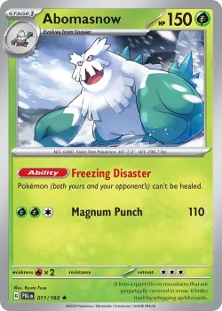 Abomasnow #011/193 · Pokémon