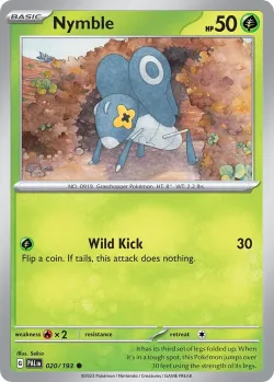 Nymble #020/193 · Pokémon