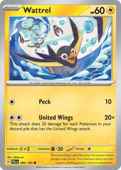 Wattrel #080/193 · Pokémon