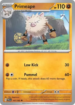 Primeape #107/193 · Pokémon