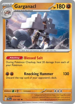 Garganacl #123/193 · Pokémon