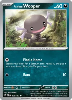 Paldean Wooper #128/193 · Pokémon