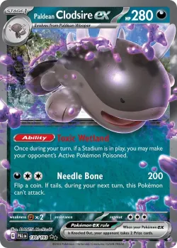 Paldean Clodsire ex #130/193 · Pokémon