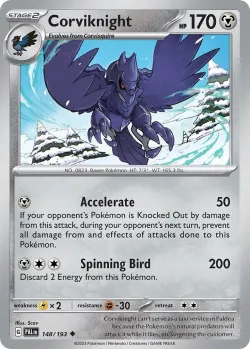 Corviknight #148/193 · Pokémon