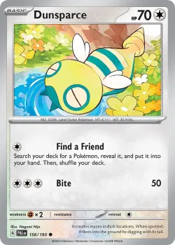 Dunsparce #156/193 · Pokémon