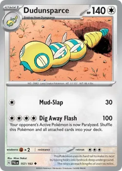 Dudunsparce #157/193 · Pokémon