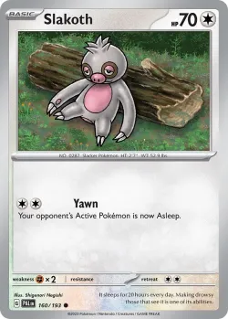 Slakoth #160/193 · Pokémon