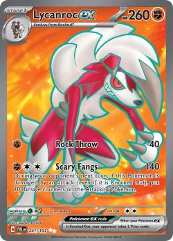Lycanroc ex 「PAL 241/193」「EN」