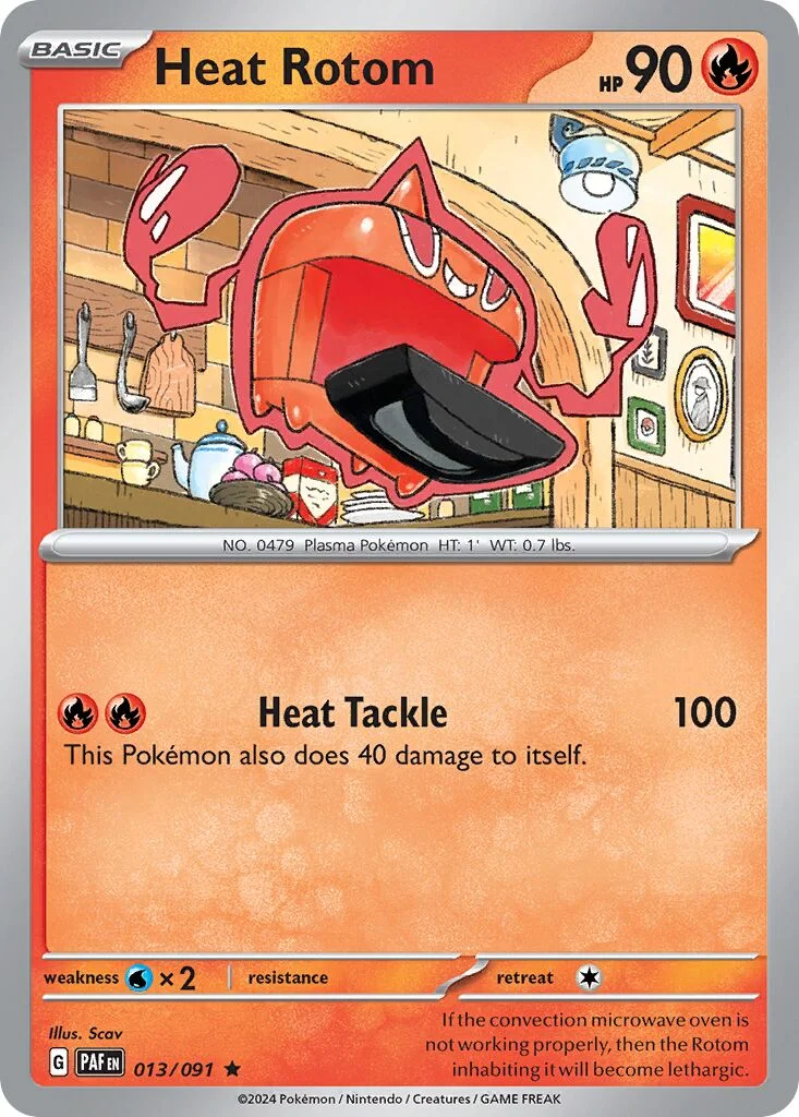 Heat Rotom 「PAF 013/091」「EN」