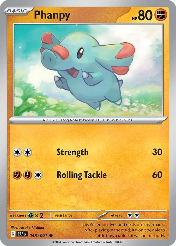 Phanpy 「PAF 048/091」「EN」