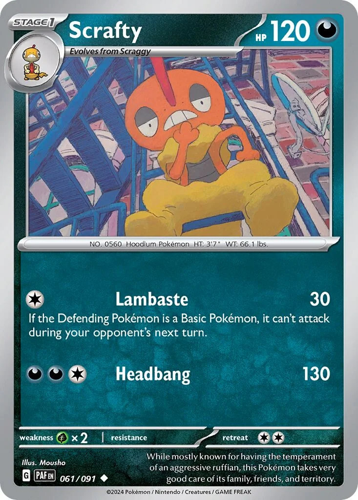 Scrafty 「PAF 061/091」「EN」