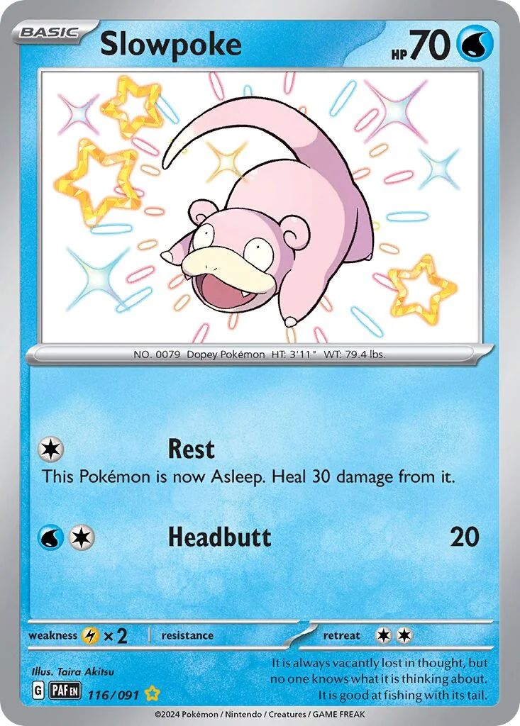 Slowpoke 「PAF 116/091」「EN」