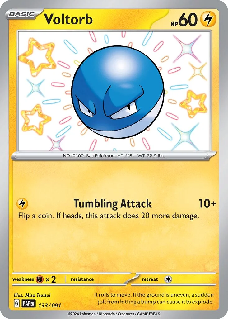 Voltorb 「PAF 133/091」「EN」