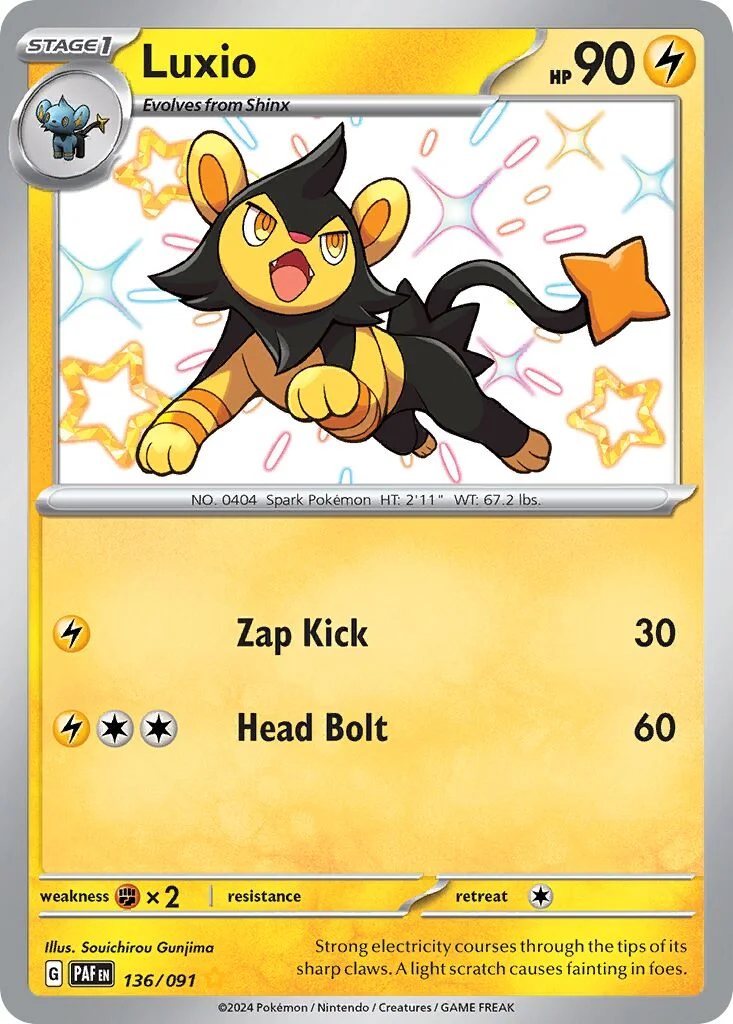 Luxio 「PAF 136/091」「EN」