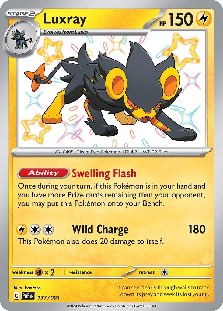 Luxray 「PAF 137/091」「EN」