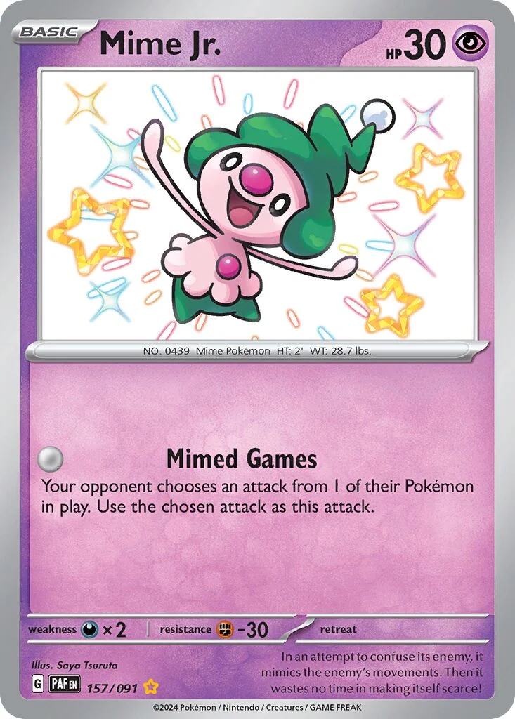 Mime Jr. 「PAF 157/091」「EN」