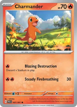 Charmander #007/091 · Pokémon