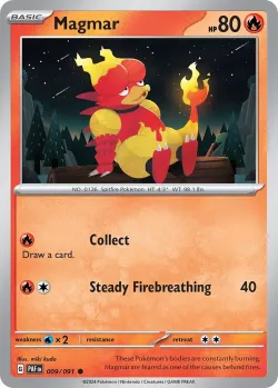 Magmar #009/091 · Pokémon